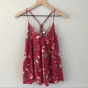 AEO racerback babydoll cami